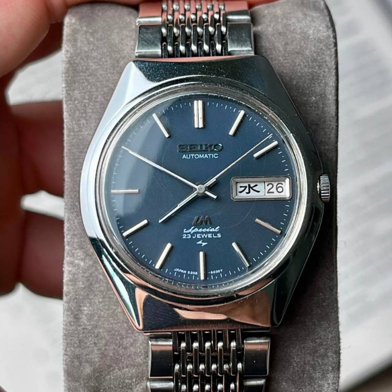 SEIKO LORDMATIC SPECIAL BLUE 5206-6050