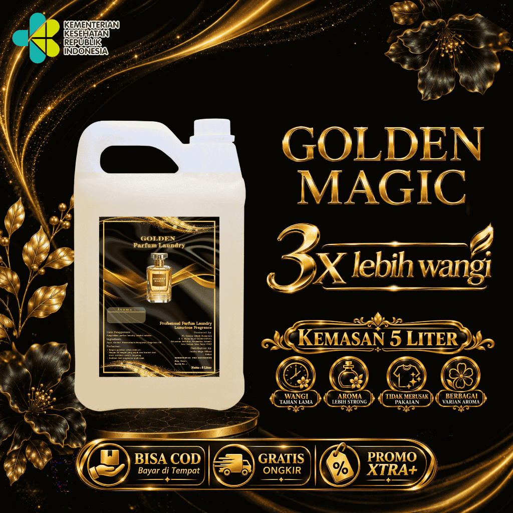 Magic Parfum Laundry Profesional Grade A Tahan Lama 5 Liter