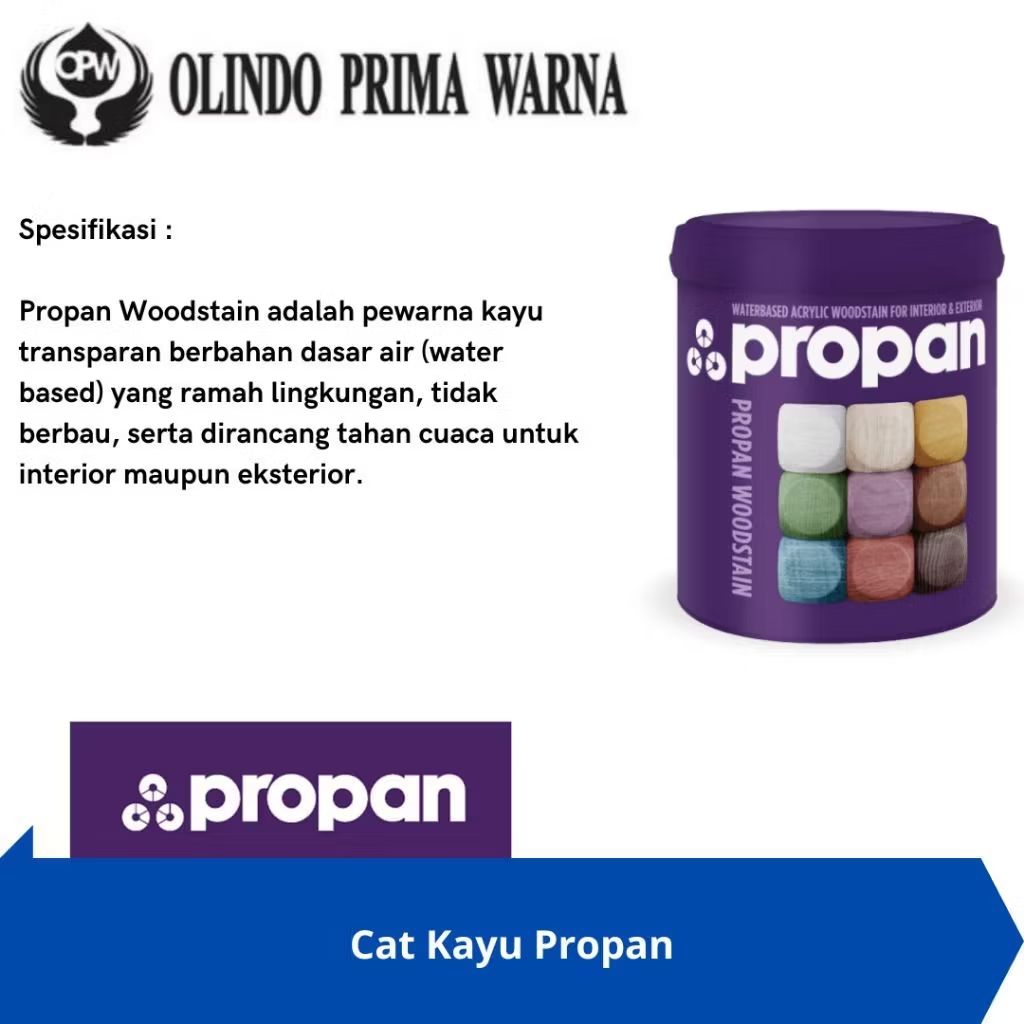 Cat Kayu Propan Woodstain