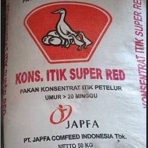 REPACK 1 Kg Pakan BEBEK Petelur Pedaging Comfeed Kons. Itik Super Red Pakan Ternak HI PRO VITE CP144