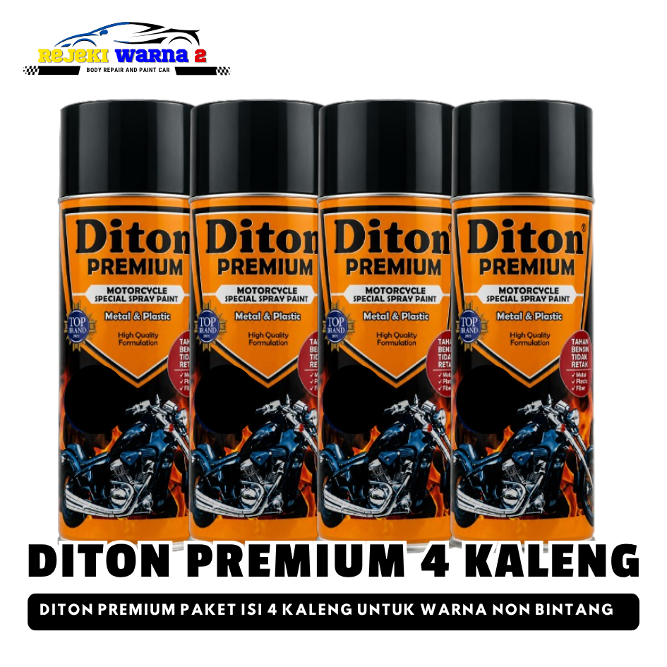 Cat Semprot DITON PREMIUM Paket 4 Kaleng
