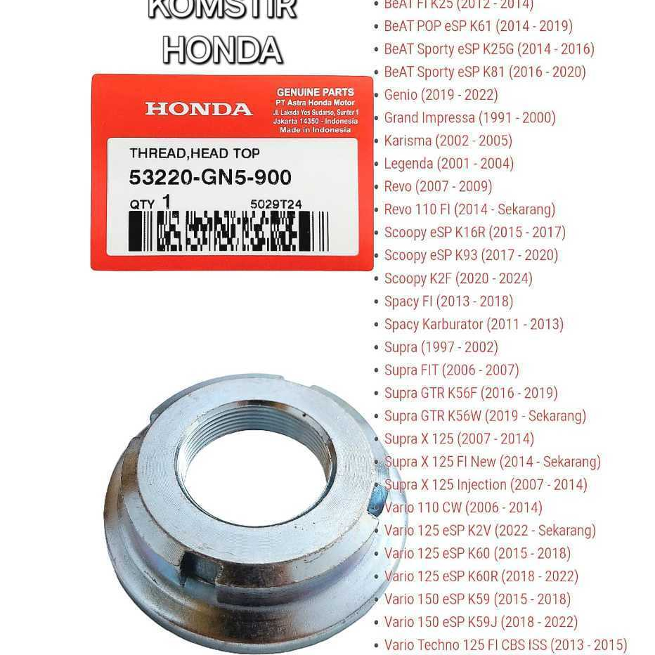 Mangkok Komstir Grand Supra Beat F1 Vario Scoopy 53220-GN5-900