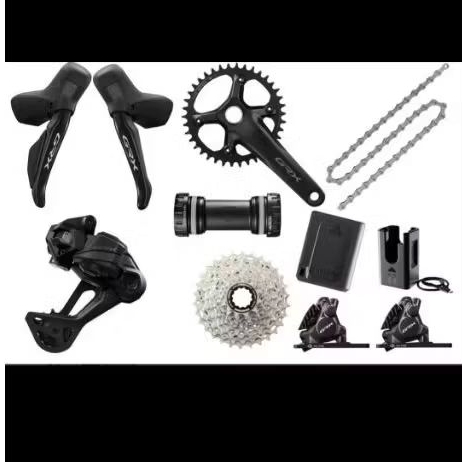 Groupset Shimano GRX RX717 DI2 1×12 Speed