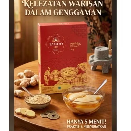Silken Tahoo Wedang Tahu Kuah Jahe Instan 120g