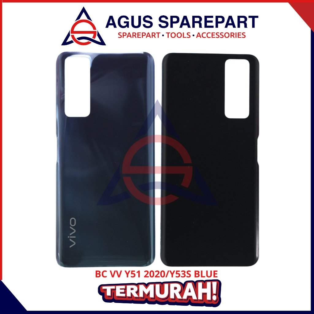BACK COVER VIVO Y51 2020 / Y53S / PENUTUP BELAKANG / BACKDOOR