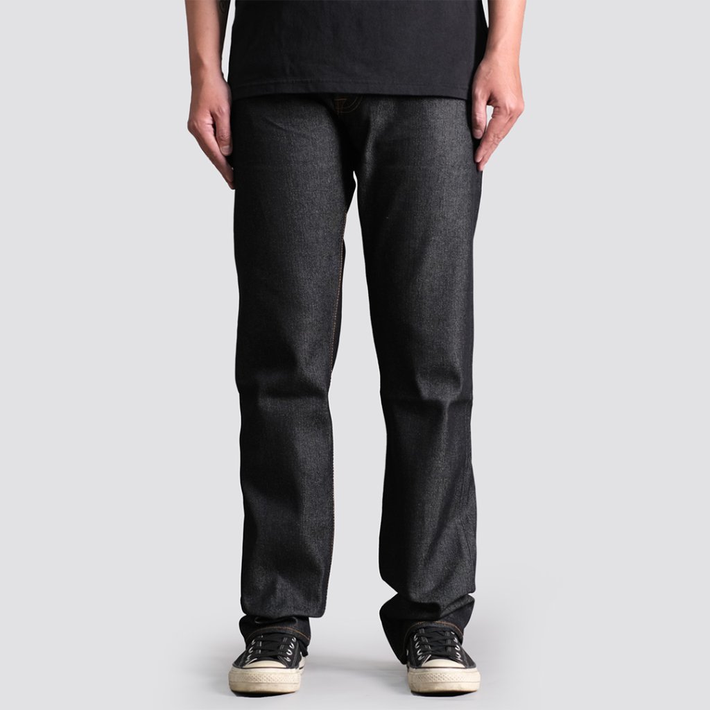 Mischief Denim - ST Slim Tube Black Indigo - Non Selvedge Denim