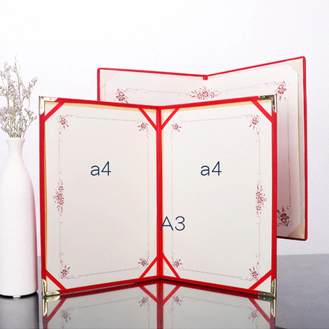Map Sertifikat Kulit PU A4 / Certificate Holder Ijazah / Folder Dokumen Exclusive