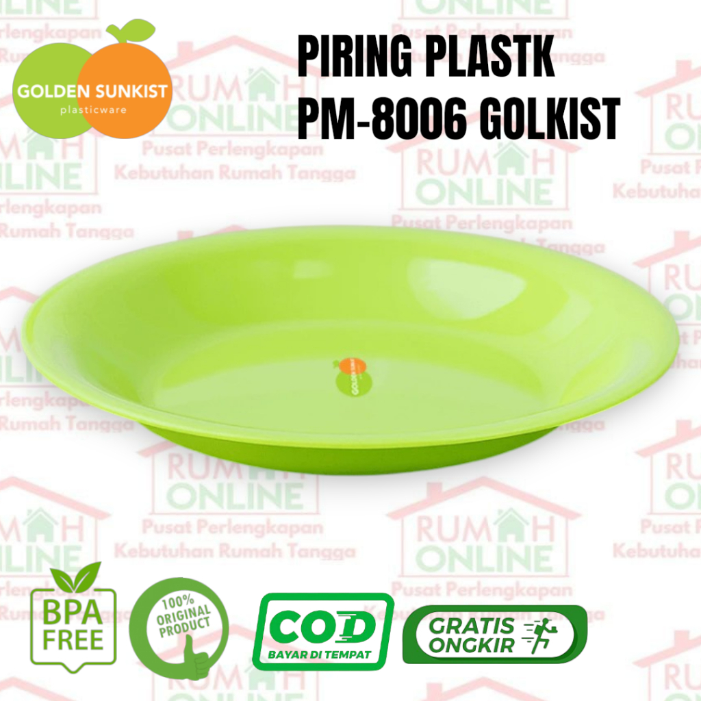 PIRING MAKAN PM8006 GOLDEN SUNKIST