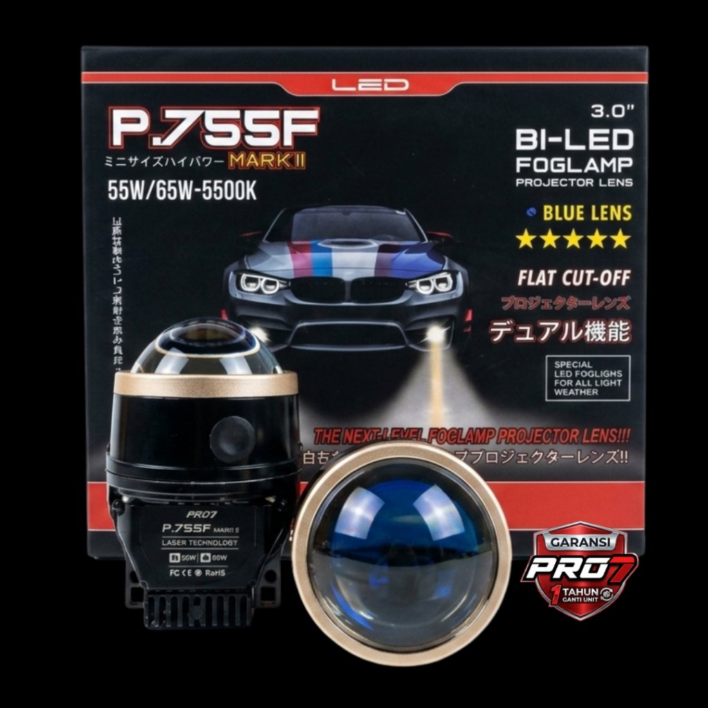 FOGLAMP BILED PRO7 P.755F Mark II