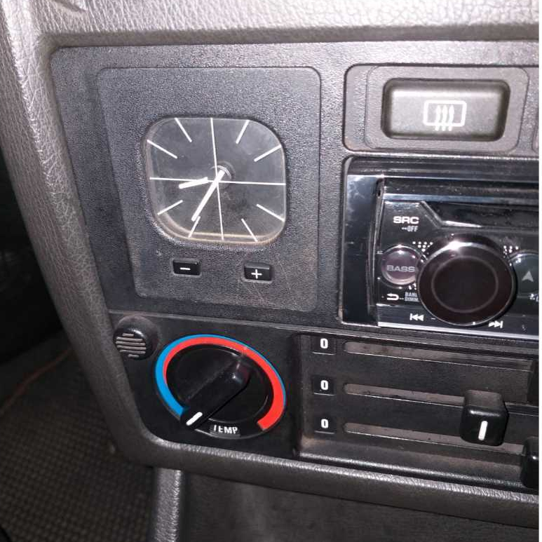 Jam Analog Dashboard BMW E30 Copotan Mobil - Analog Clock E30 Klasik