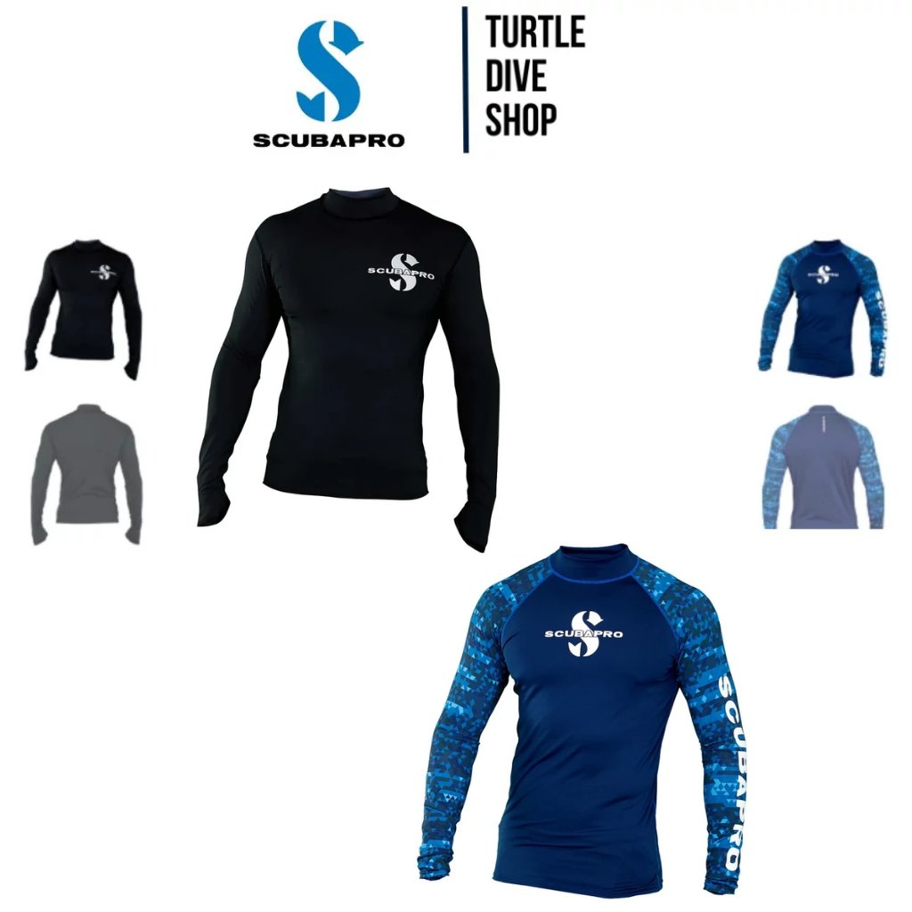 Rash Guard Scubapro Lengan Panjang Pria UPF50