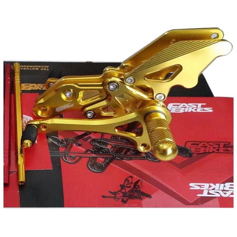 Underbone Step Congkel Full Cnc Fast Bikes, Vixion Old/New,CB 150R,Ninja 150 R/RR,Satria Fu,Dll Univ