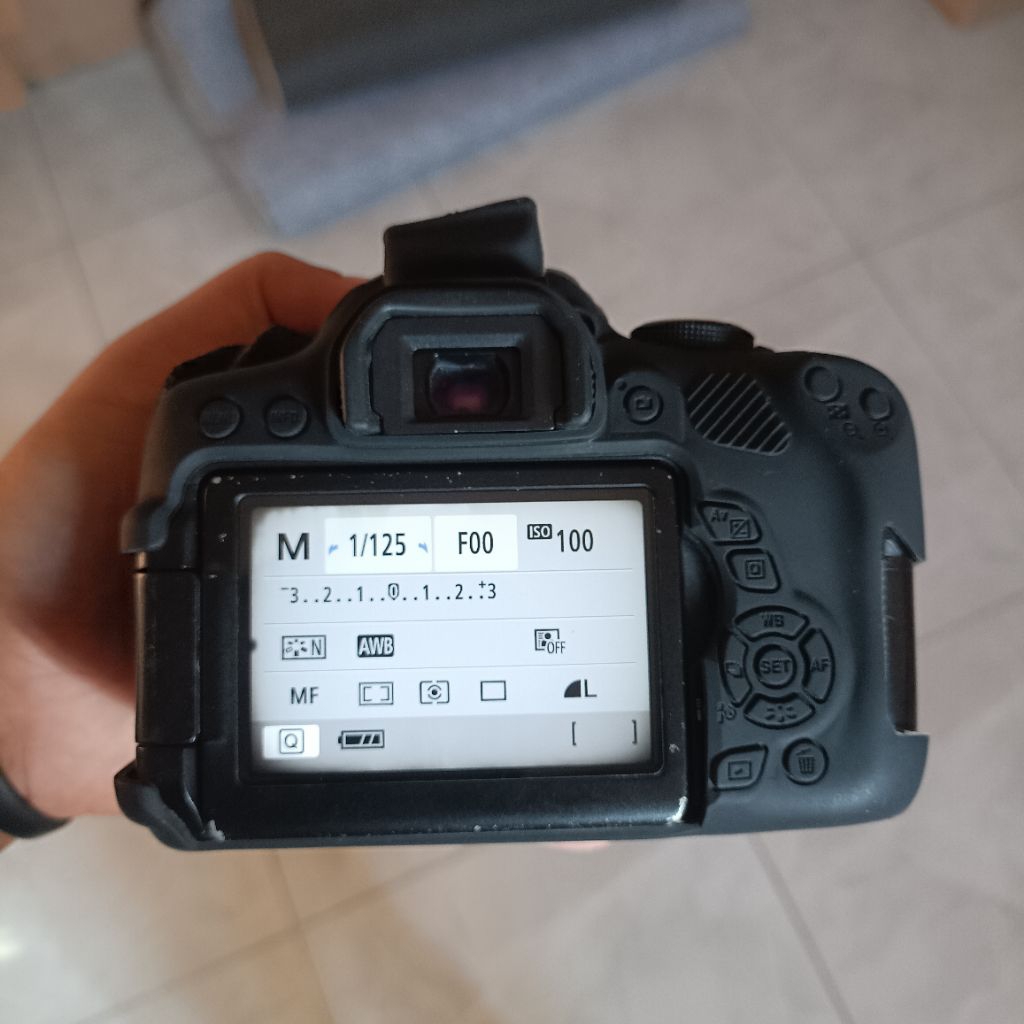 camera dslr canon 750d body only