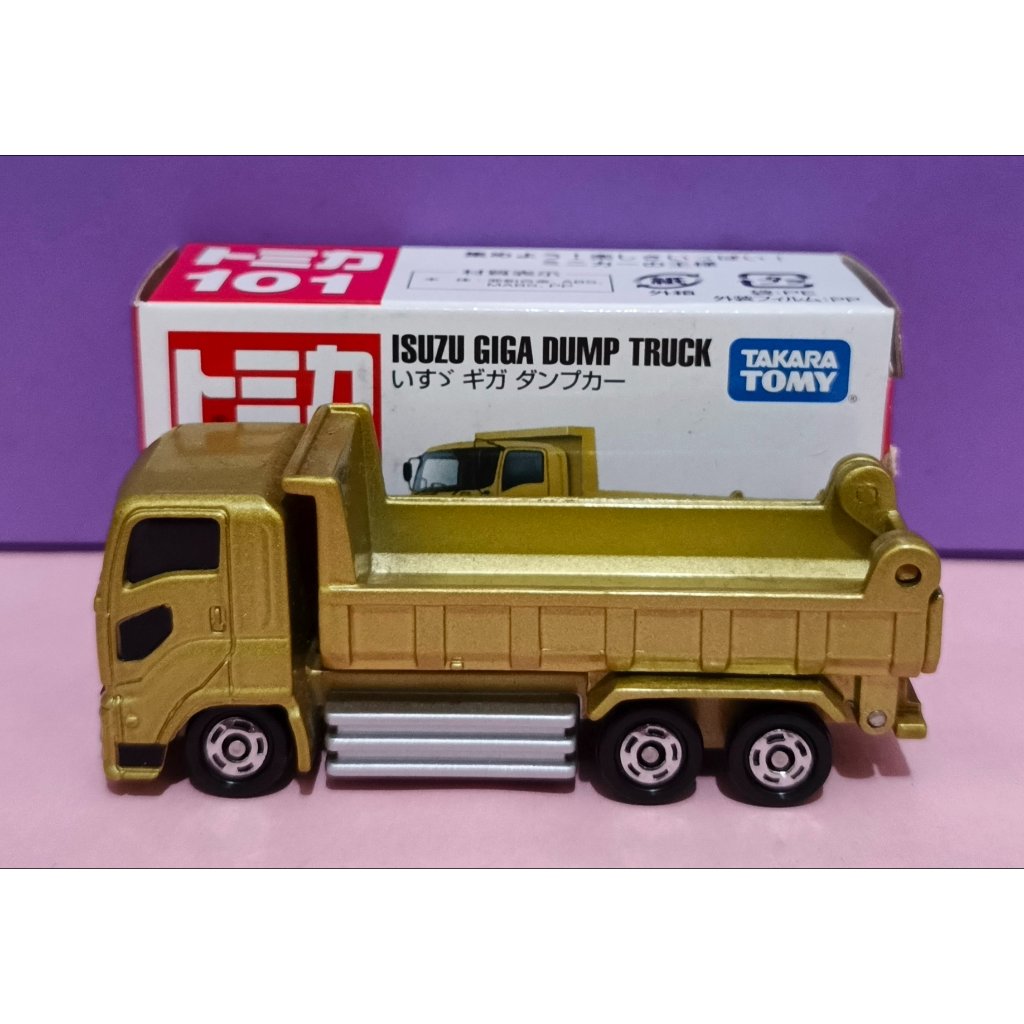 Diecast Takara Tomy Tomica 101 Isuzu Giga Dump Truck