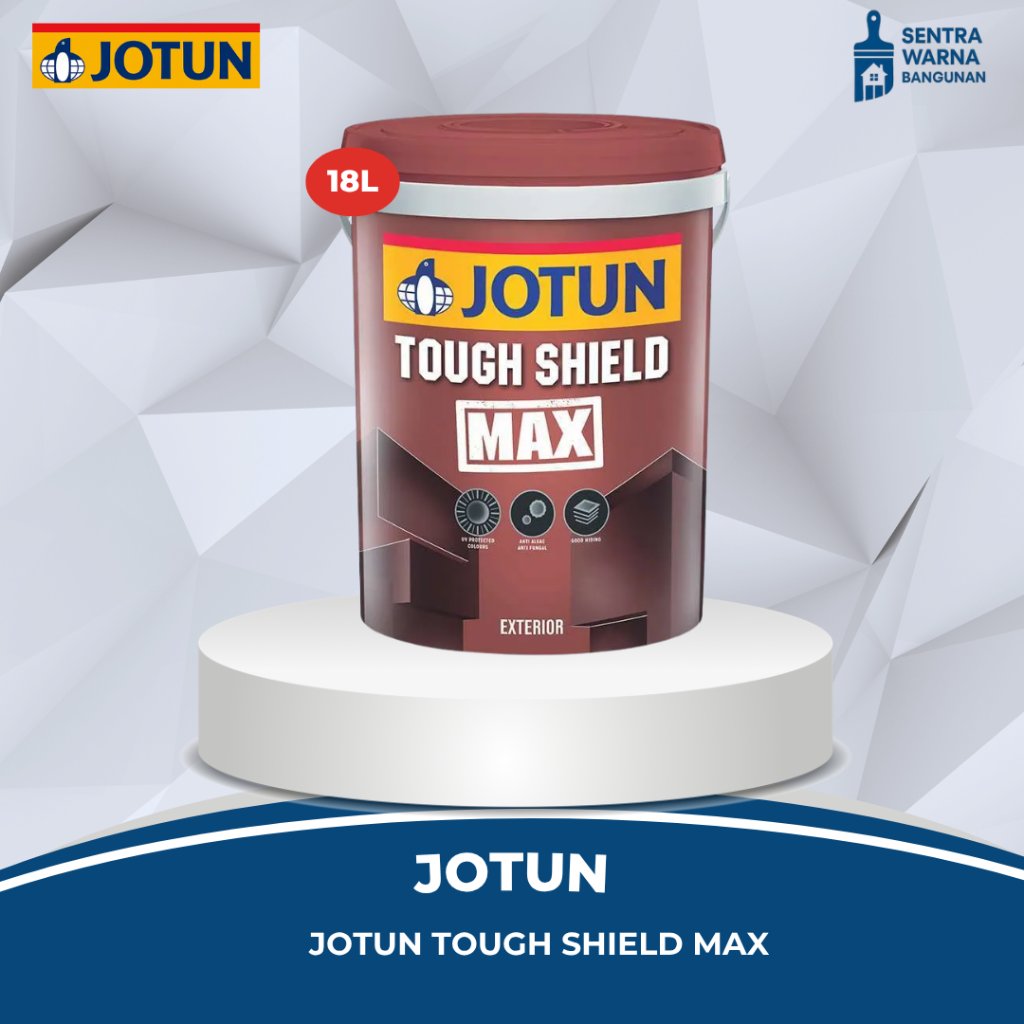 JOTUN-Cat Jotun Tough Shield MAX (eksterior) | Ukuran : 3.5L PUTIH