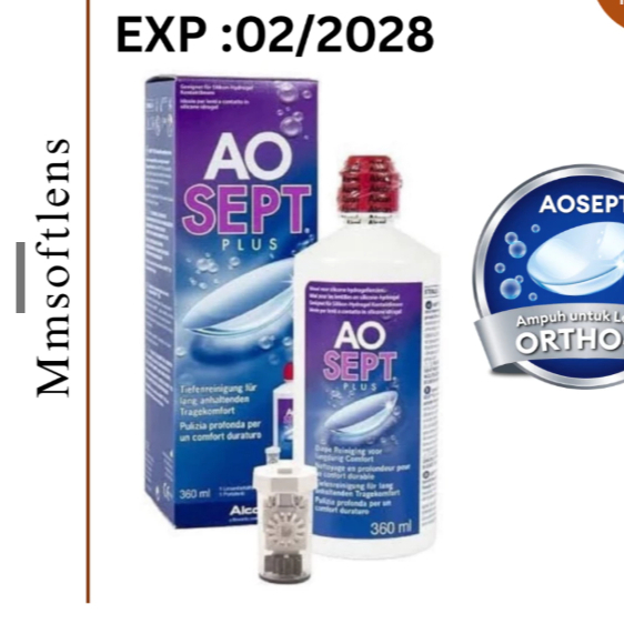 Cairan Pencuci Softlens Ao Sept Plus 360Ml