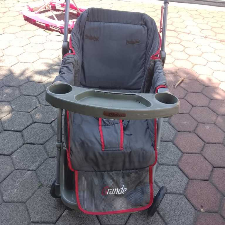 Stroller Pliko Grande Preloved | Stroller Bayi Anak | Kereta Dorong Bayi | Stroller Baby Bekas