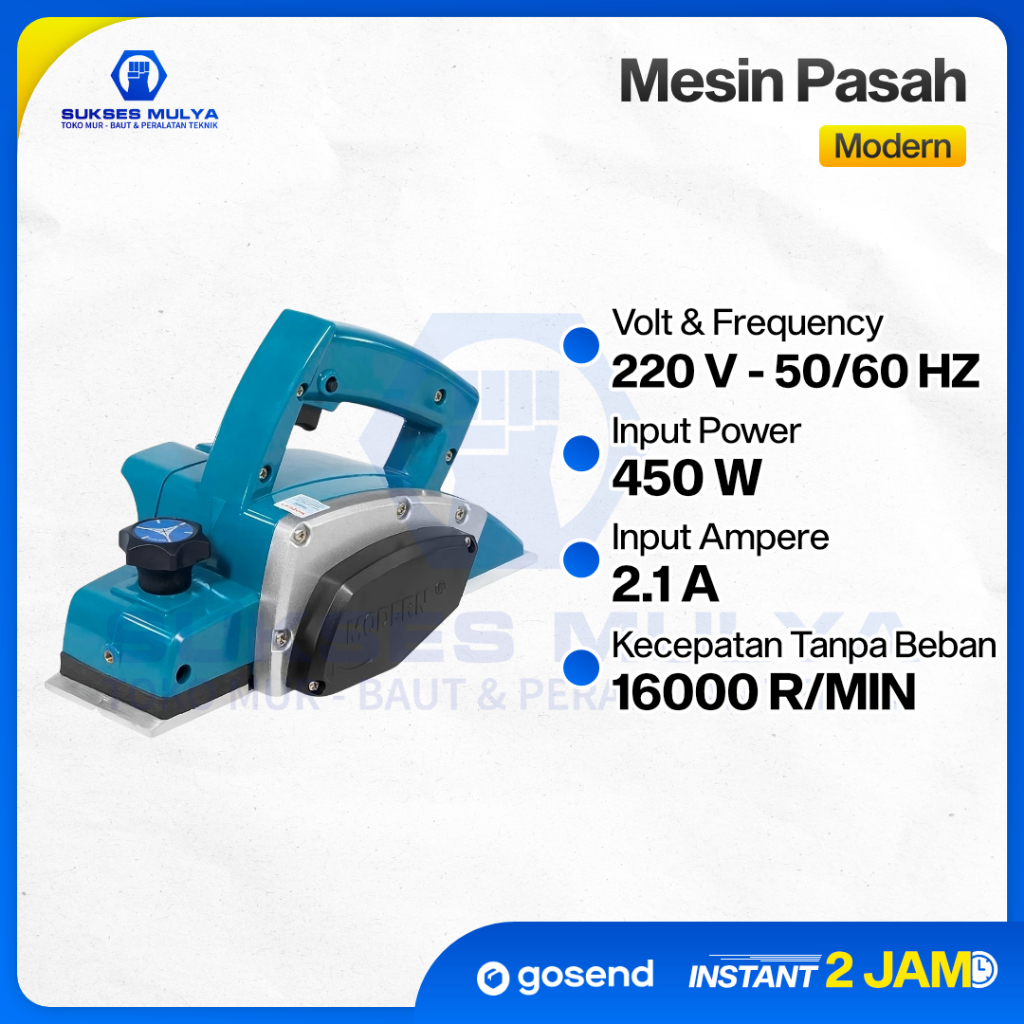 MODERN M-2900 Mesin Pasah Kayu / Serut Kayu