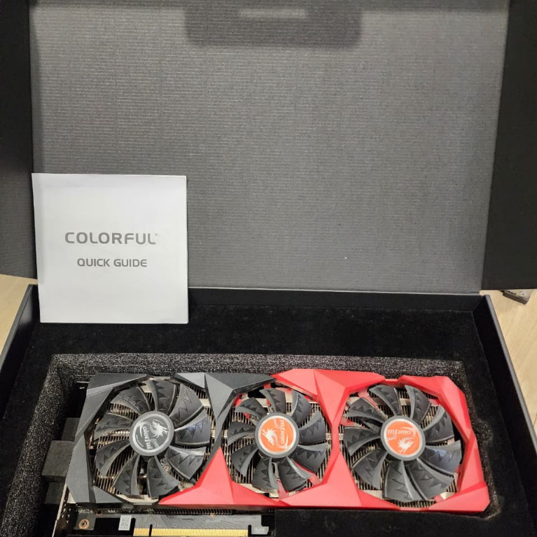 VGA NVIDIA COLORFUL GEFORCE RTX 3060 TI / RTX 3060TI NB-V 8GB GDDR6 2ND