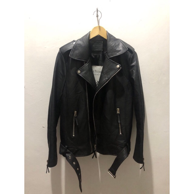 DRESS VOLUME jaket kulit ramones leather jacket