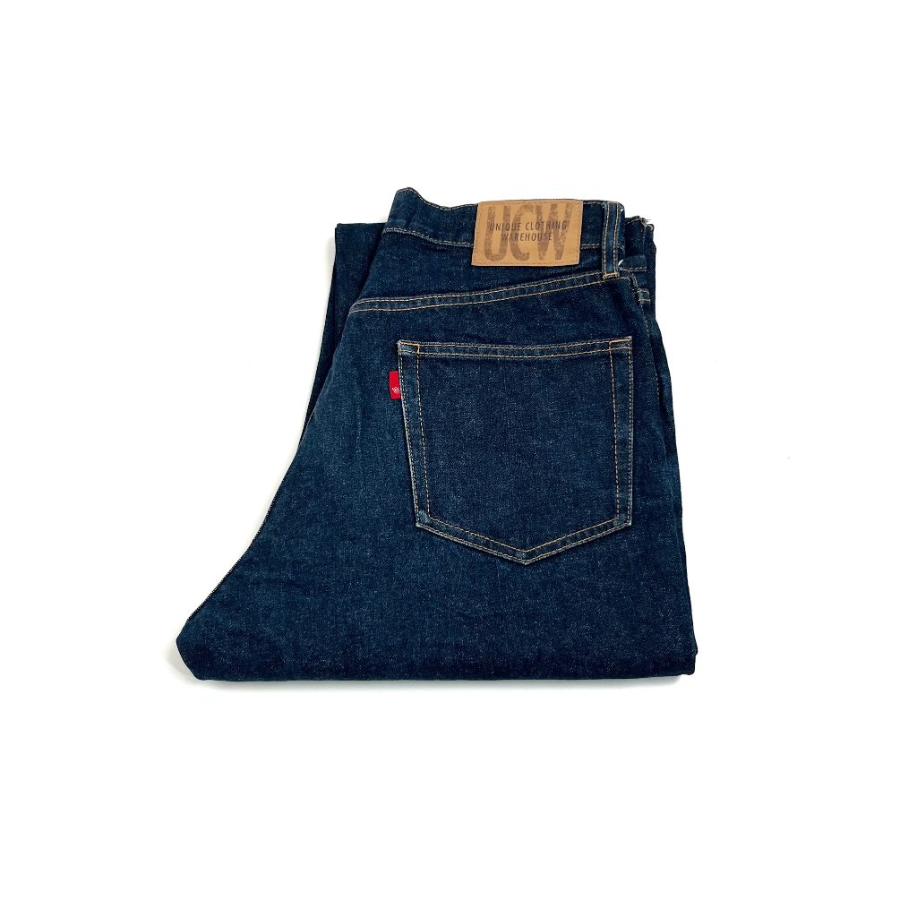 cuanwell - UCW DK BLUE REGULAR JEANS (MO18)