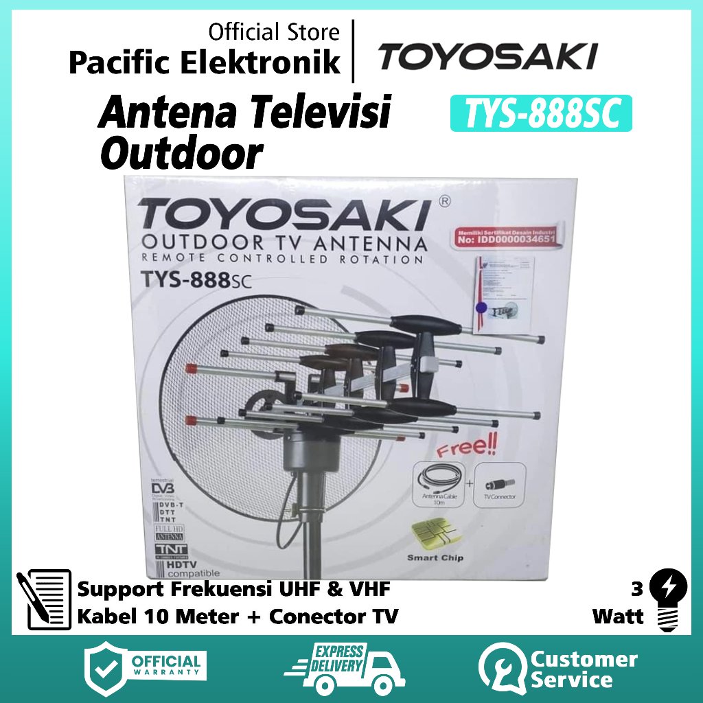 Antena Outdoor TOYOSAKI TYS-888SC / TYS888SC / 888SC
