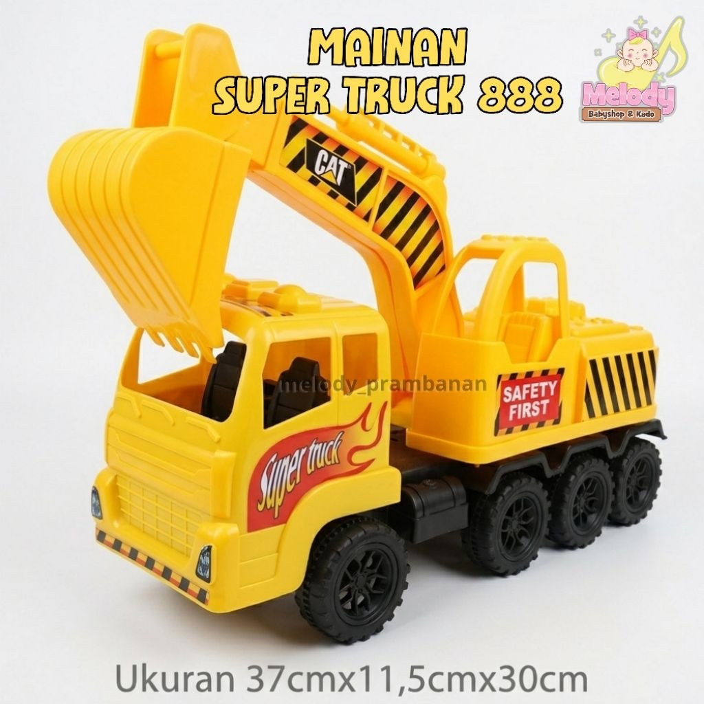 Mainan Super Truck TTP 777 TTP 888 TTP 999 - Mainan Bego Exavator - Mainan Truk Damkar