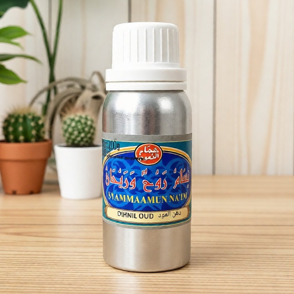 Syammaamun Naim - DIHNIL OUD 100 GRAM || Bibit parfum murni original kemasan segel pabrik.