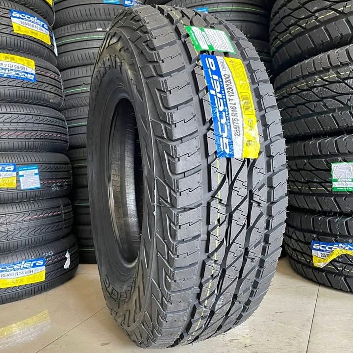 Ban mobil semi Kasar AT - Ban Mobil Fortuner Pajero Triton - ACCELERA OMIKRON AT 265 75 R16