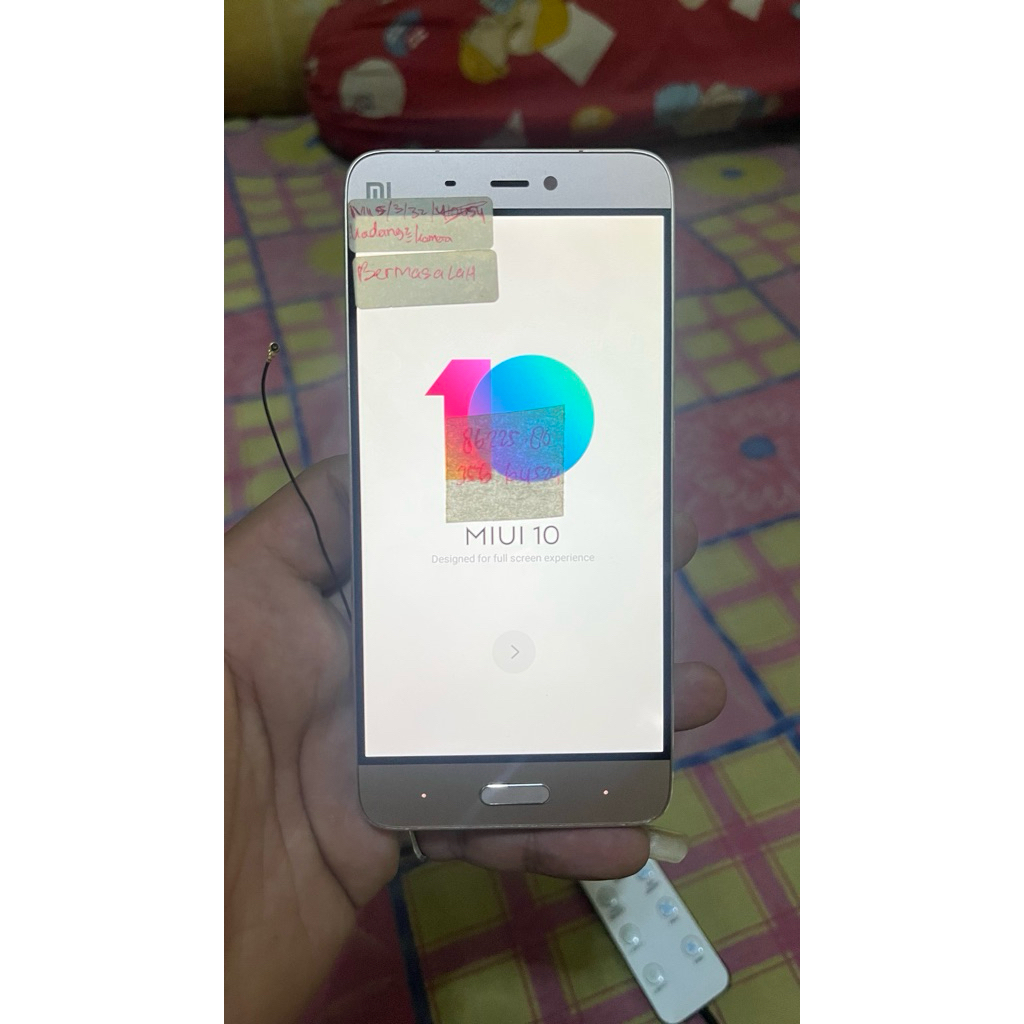 LCD SET FRAME XIAOMI MI 5 ORIGINAL COPOTAN