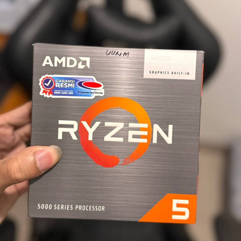 Processor AMD Ryzen 5 5600GT BOX Likenew Fullset Garansi ON NOMINUS