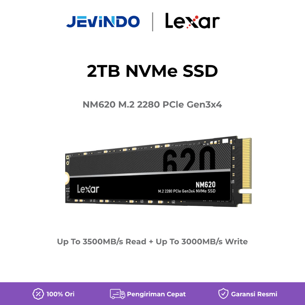 Lexar NM620 M.2 2280 NVMe SSD | 2TB