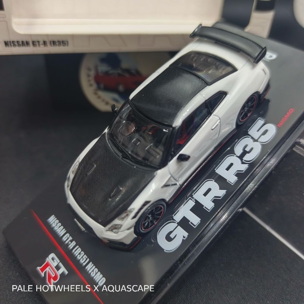 Inno 64 Nissan GTR R35 Nismo White Unsealed