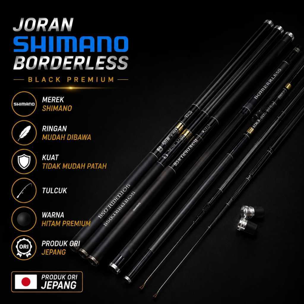 Tegek GLA Plus ShimaNo Borderless Joran ROS PENDEK 79cm Oryginal Japan 100% Carbon