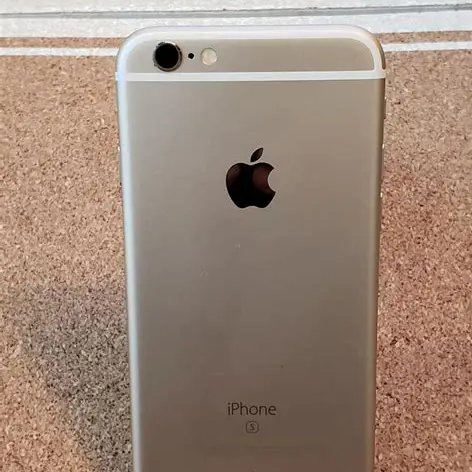 Mesin Apple iPhone 6s 128 warna emas bekas