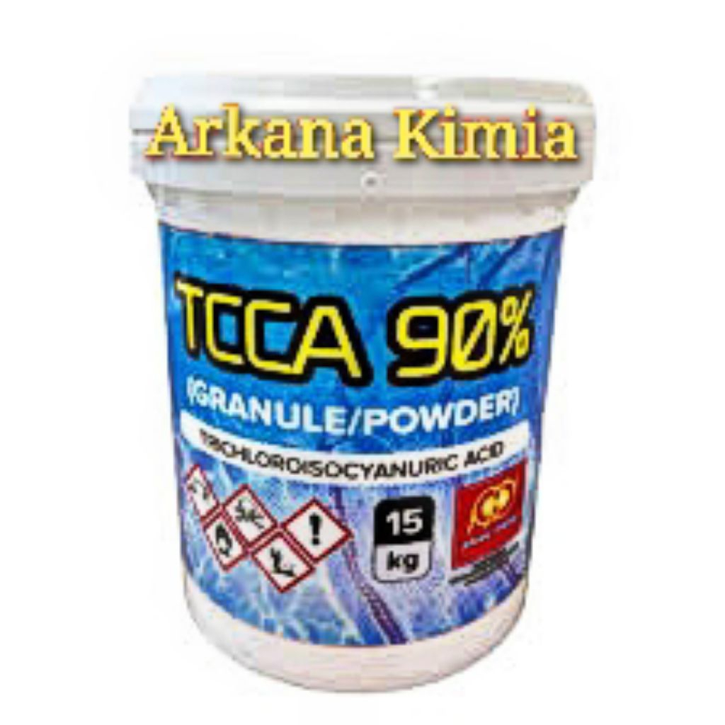 TCCA Bubuk 90% 15 Kg / TCCA Powder 15 Kg / TCCA Penjernih Air