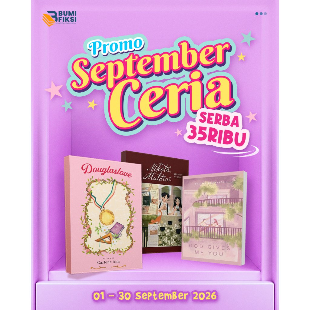 Promo September Ceria Serba 35k - Buku Novel Cloud Books x Rainbooks x Akad x Naratama - Bumifiksi
