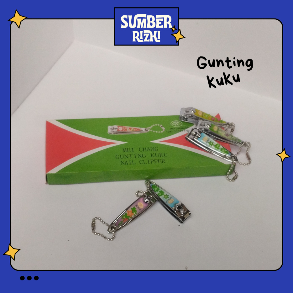 Gunting Kuku Mei Chang Nail Clipper Kecil Stainless