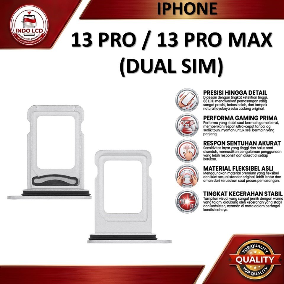 SIMCARD / SIMLOCK FOR 13 PRO / 13 PRO MAX (DUAL SIM) ORIGINAL 100%