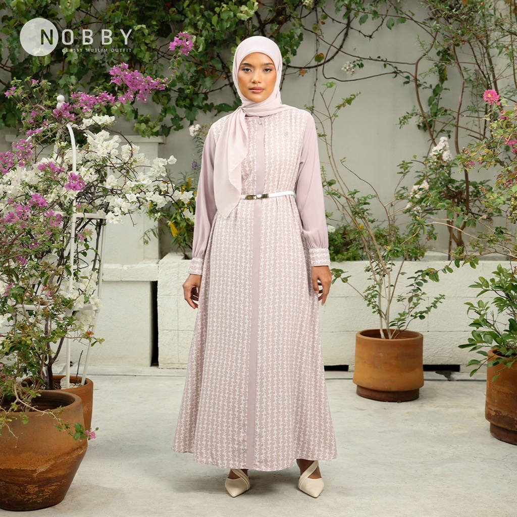 NOBBY - CAULA DRESS - Gamis Motif Wanita - S-XL