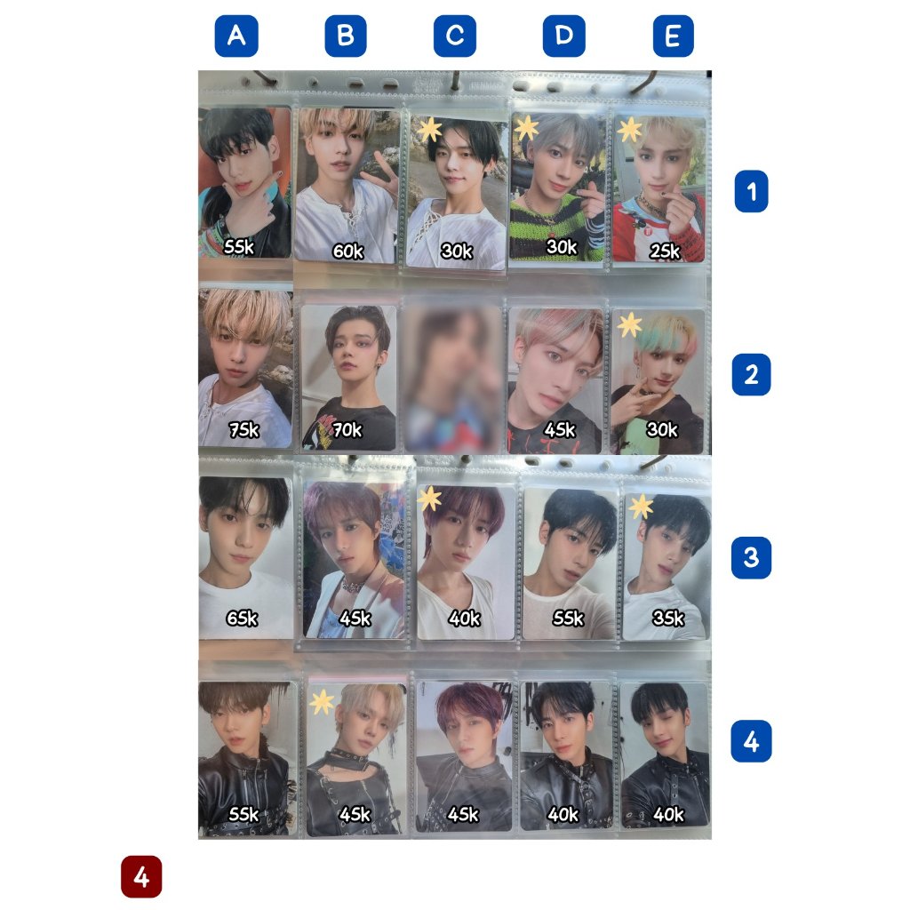 PC Official TXT Photocard Tomorrow by Together Soobin Yeonjun Beomgyu Taehyun Hueningkai Lucky Draw 