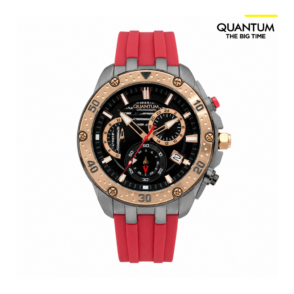 Jam Tangan Pria QUANTUM HNG859.658 Rubber Strap