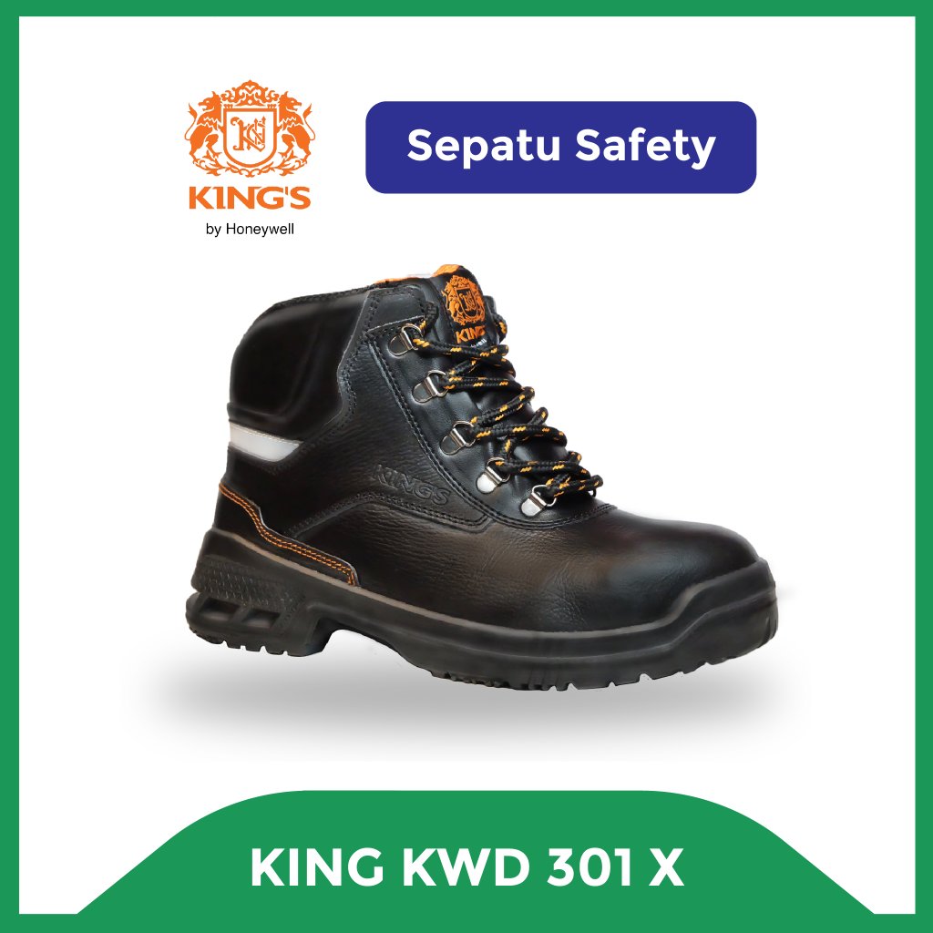 Sepatu Safety KING'S By Honeywell KWD 301 ORIGINAL - Safety Shoes Kings KWD 301 / Sepatu Safety King