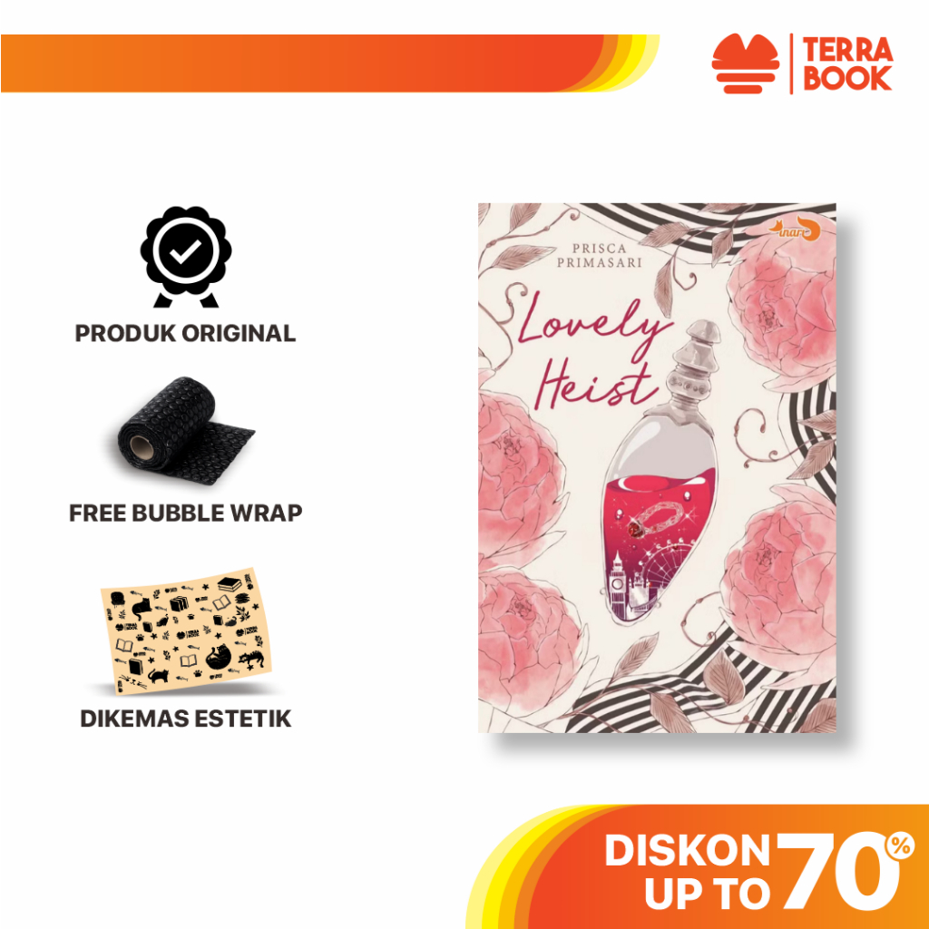 Novel | Lovely Heist | Prisca Primasari | Penerbit Inari | Buku Romance