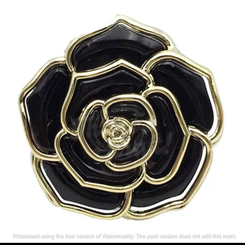 KANCING BAJU MUTIARA/ KANCING JAMUR BUNGA UK = 15MM ,18 MM DAN 21 MM/5 PCS