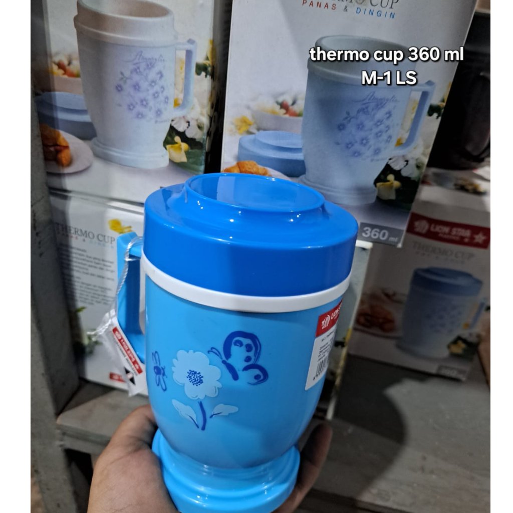 *KHUSUS BATAM*Lion Star Termo Cup 360ml M-1 | Gelas Termos Mug Tumbler Minum