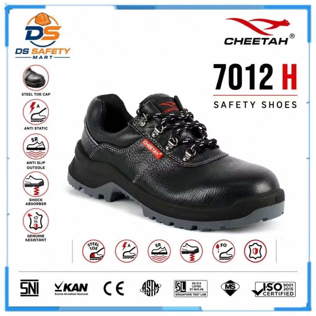 Sepatu Safety CHEETAH 7012H Rebound Safety Shoes CHEETAH 7012H Original