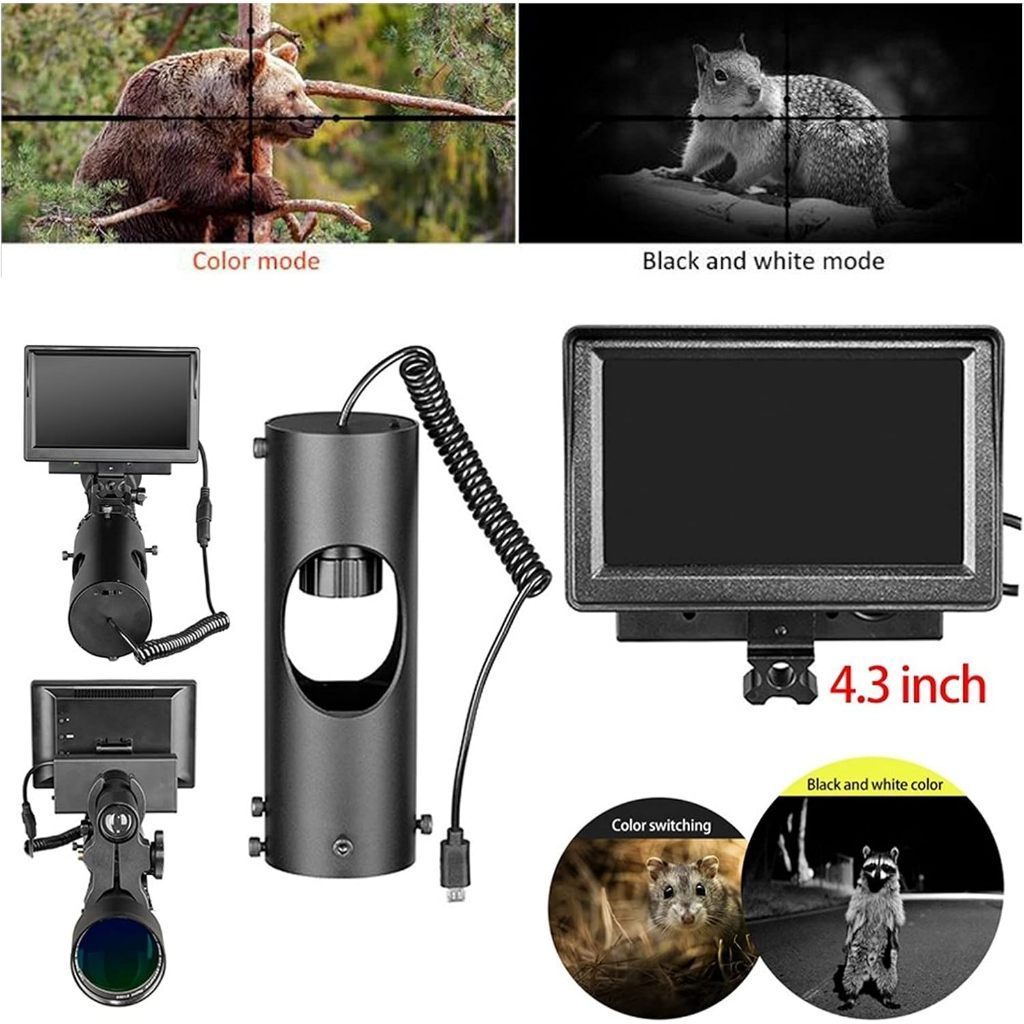Original Night Vision Scope Kamera Inframerah LED IR 850nm Tahan Air Perangkat Penglihatan Malam Ber