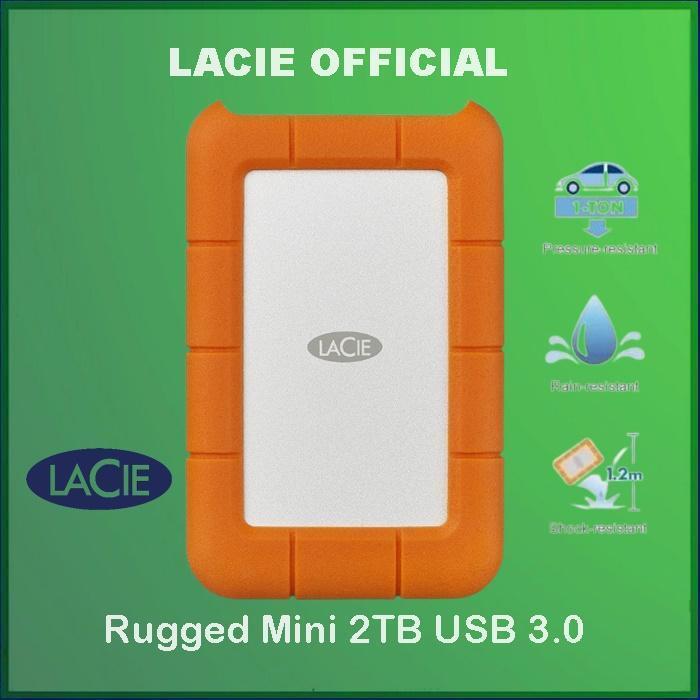 Harddisk / HDD / HD / Lacie Rugged Mini 2TB USB 3.0 / Hardisk External