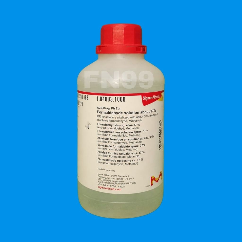 1.04003.1000 Formaldehyde solution about 37% MERCK